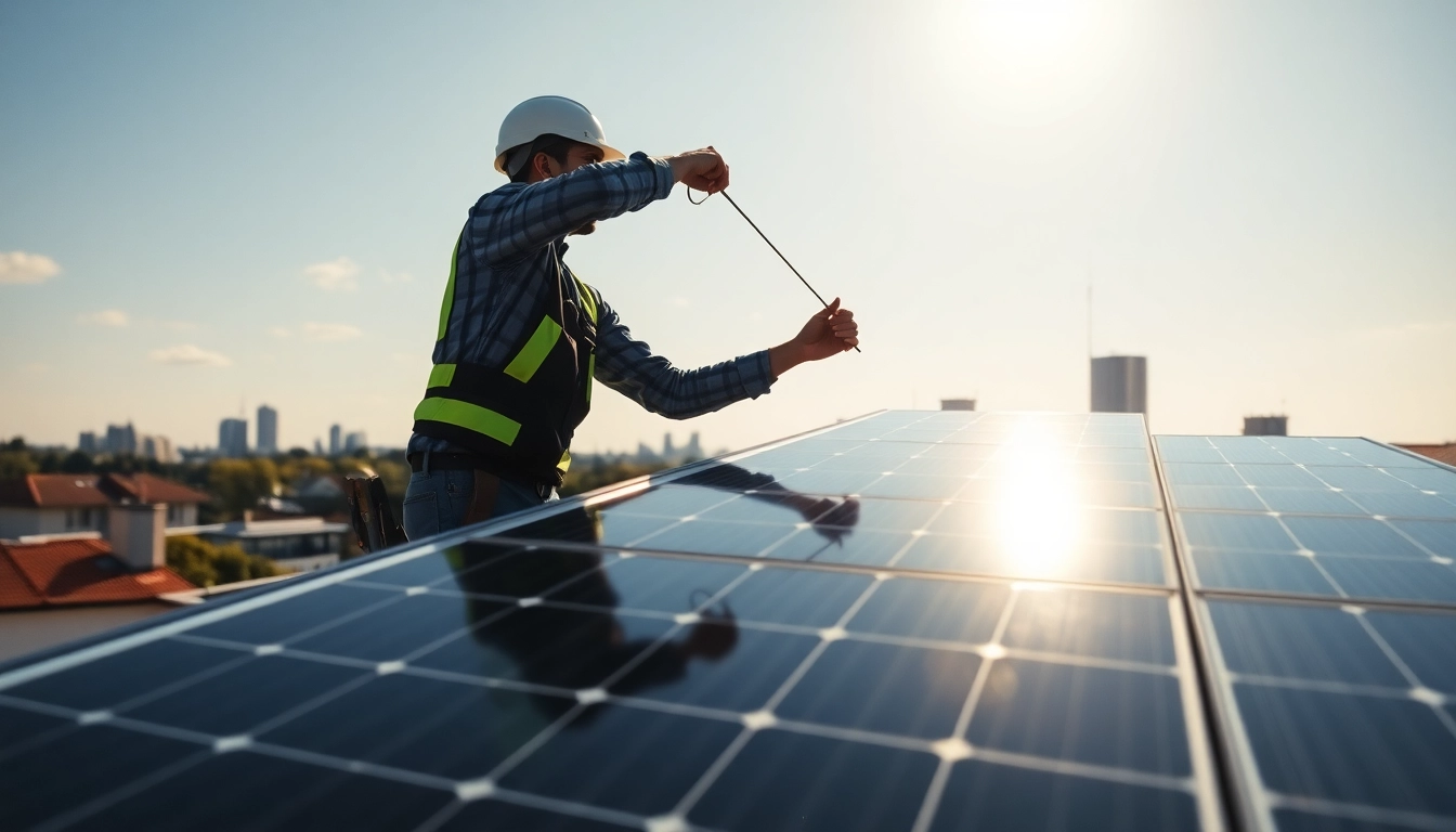 Optimizing Pv anlagen wien engagement with professional solar installation on urban rooftops.