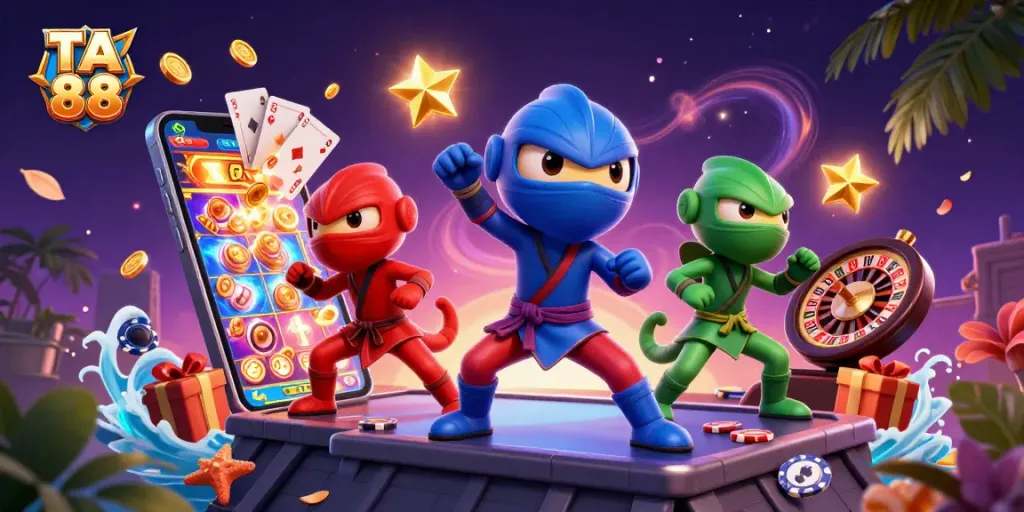 Experience TA 88's vibrant gameplay with dynamic slots, bonuses, and gaming elements.