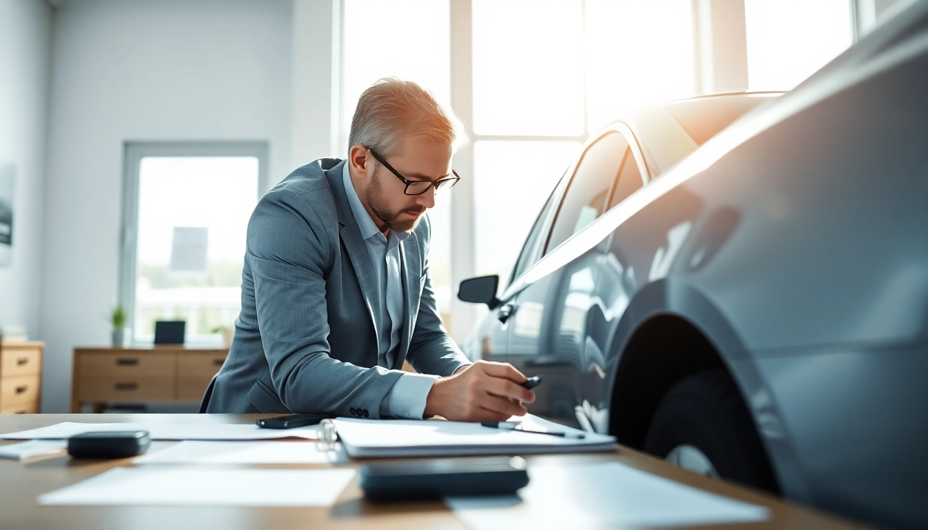 Kfz Gutachten Düsseldorf bewertet durch professionellen Gutachter mit digitalen Werkzeugen.