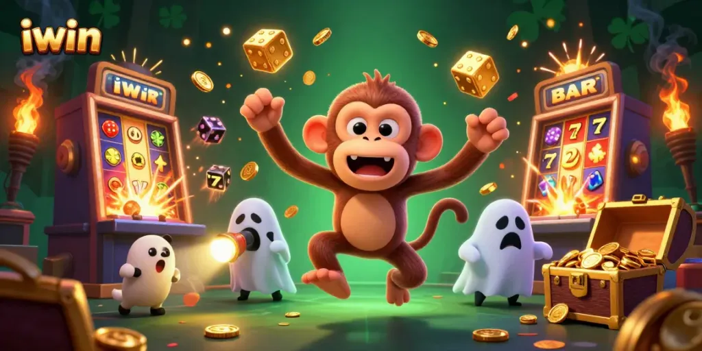 iwin characters showcase magical casino winning moments with coins, jackpots, and excitement.